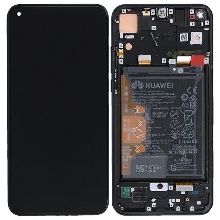Immagine prodotto Huawei SERVICE PACK Display LCD ORIGINALE + Frame e Batteria Per NOVA 5T / Honor 20 | Nero