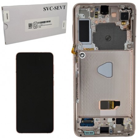 Compra Samsung SERVICE PACK Display LCD ORIGINALE + Frame Galaxy G996 S21 Plus 5G | Viola | NO CAM online