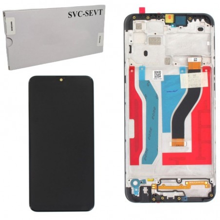 Discover Samsung Service Pack LCD Display with Frame for Galaxy A107 A10S | Black details