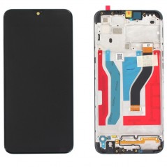 Samsung Service Pack Original LCD Display + Frame For Galaxy A107 A10S | Black