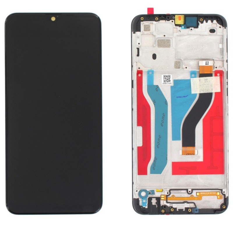 Samsung SERVICE PACK Display LCD ORIGINALE + Frame Per Galaxy A107 A10S | Nero
