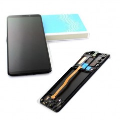 Photo of Samsung Service Pack Lcd with Frame for Galaxy A920 A9 2018 Black - Samsung