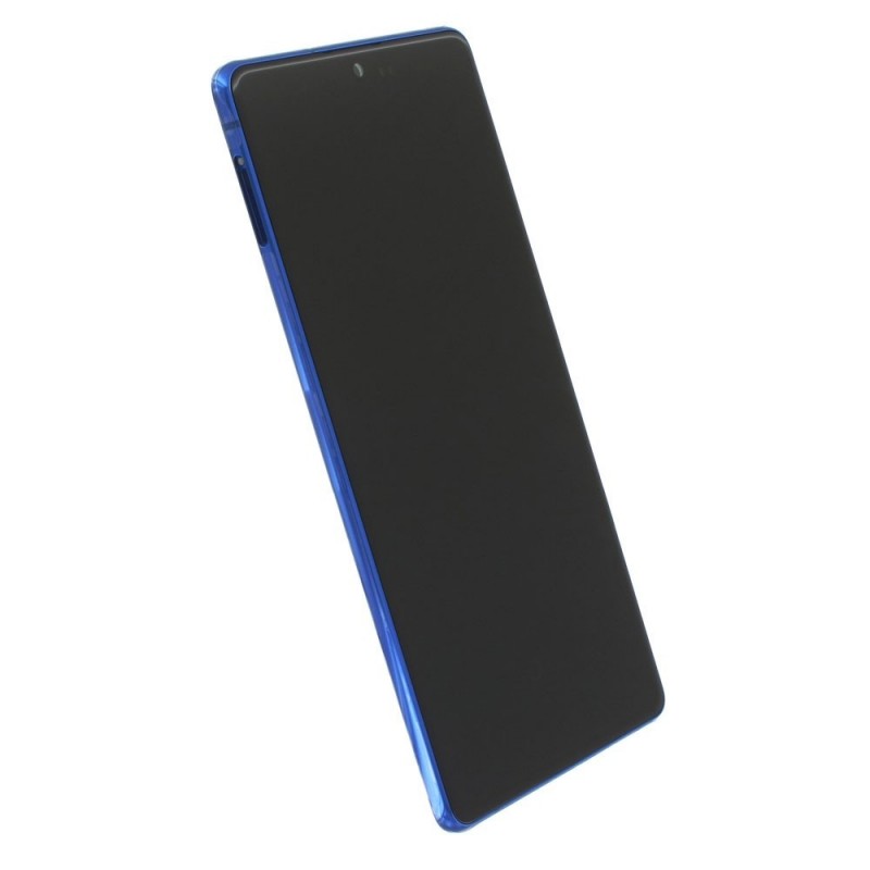 Samsung Service Pack Original LCD Display + Frame For Galaxy G770 S10 LITE | Blue