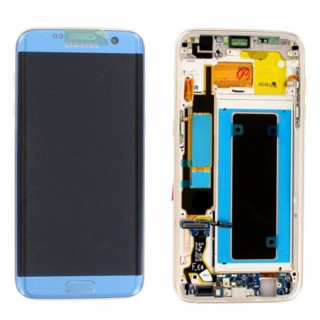 Samsung Samsung LCD Service Pack for Galaxy G935 S7 Edge Coral Blue for sale