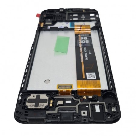 Samsung SERVICE PACK Display LCD ORIGINALE + Frame Per Galaxy M135 M13 | Nero
