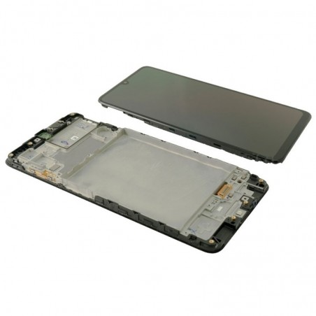 Samsung Service Pack Original LCD Display + Frame For Galaxy M22 M225 F22 E225 | Black