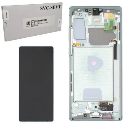Discover Samsung Service Pack Display LCD + Frame Per Galaxy Note 20 SM-N980 N981 | Mystic Green details