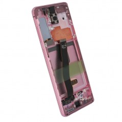 Compra Samsung SERVICE PACK Display LCD ORIGINALE + Frame Per Galaxy S20 SM-G980 - S20 5G SM-G981 | Rosa online