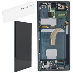 Discover Samsung Service Pack LCD Display for Galaxy S908 S22 Ultra 5G | Green details