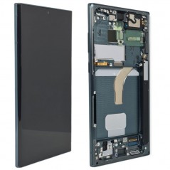 Acquista Samsung SERVICE PACK Display LCD ORIGINALE + Frame Per Galaxy S908 S22 Ultra 5G | Verde in vendita