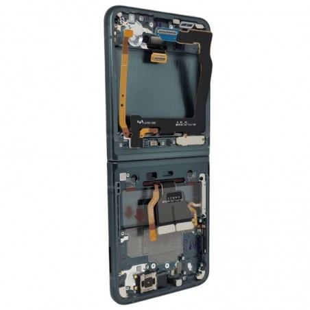 Samsung SERVICE PACK Display LCD ORIGINALE + Frame Per Galaxy Z Flip 3 5g F711 NO CAM | Verde