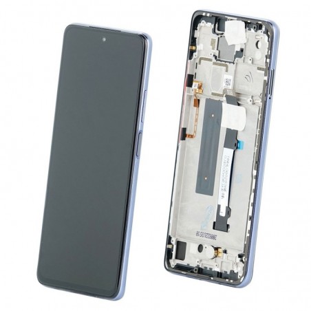Xiaomi SERVICE PACK Display LCD ORIGINALE + Frame Per MI 10T Lite M2007J17G | PEARL GRAY TARNISH