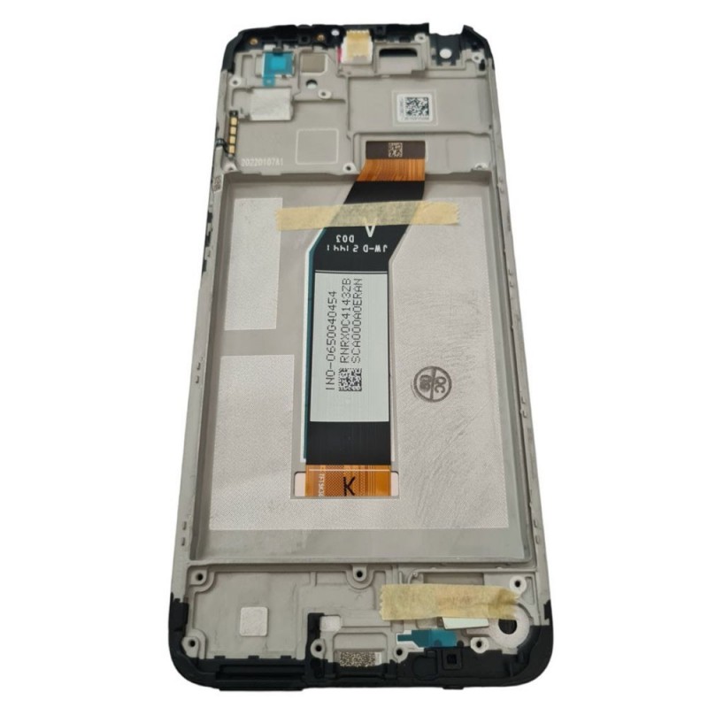 Xiaomi SERVICE PACK Display LCD ORIGINALE + Frame Per Redmi 10 2021 | Nero Black Tarnish