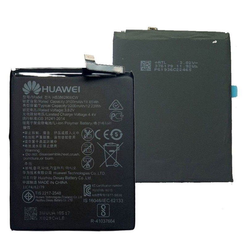 Huawei Original HB386280ECW Battery Service Pack for P10 / Honor 9