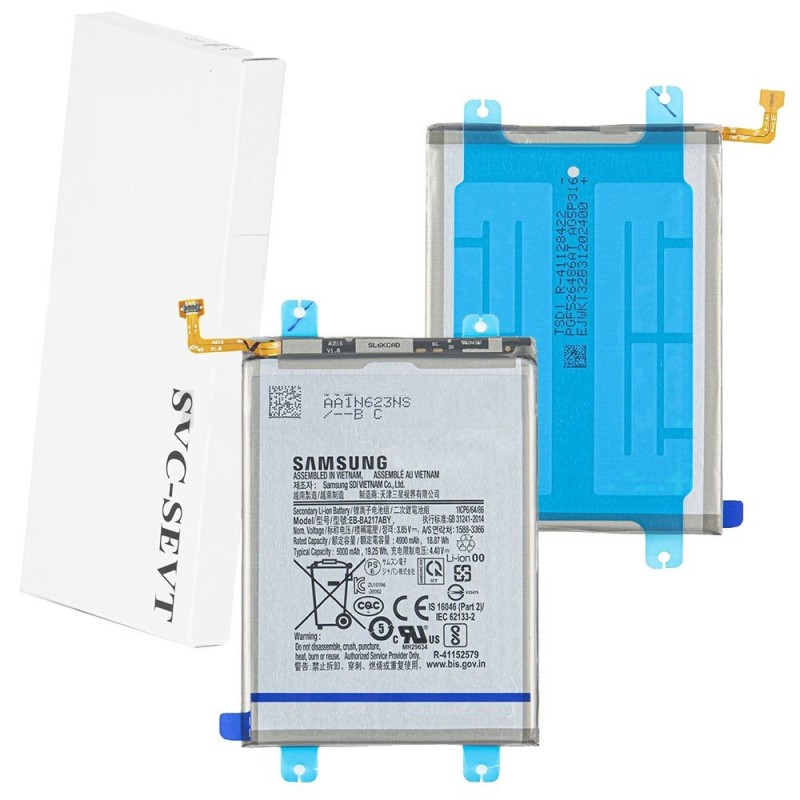 Samsung Service Pack Battery EB-BA217ABY Original A12 A125F A127F A02 A022 A04S A047 A13 A135 A137 A21S A217 M12 M127