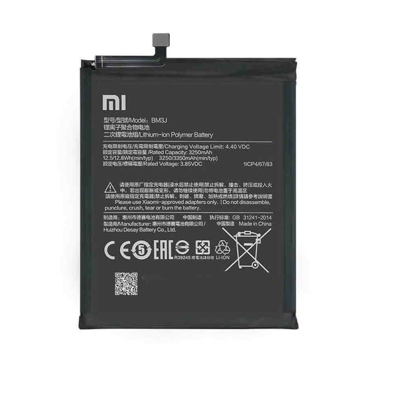 Xiaomi Service Pack Batteria BM3J Originale per Mi 8 Lite