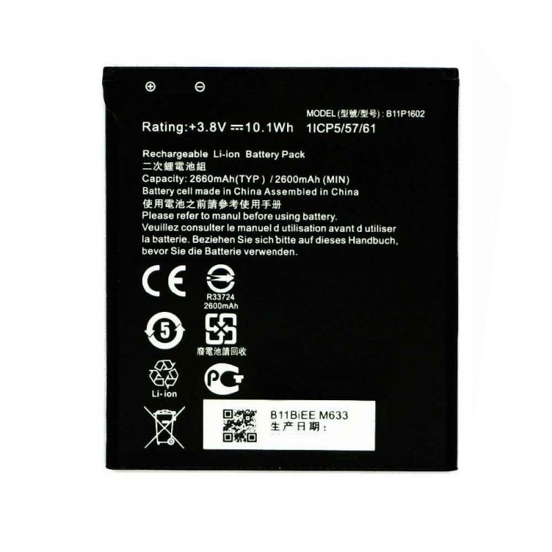 Compatible Battery for Zenfone Go ZB500KL X00AD|B11P1602