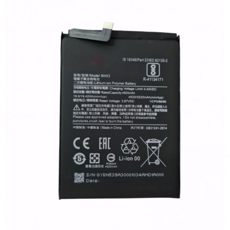 PRC Replacement Battery for Xiaomi Redmi Note 9 Pro|BN53 for sale