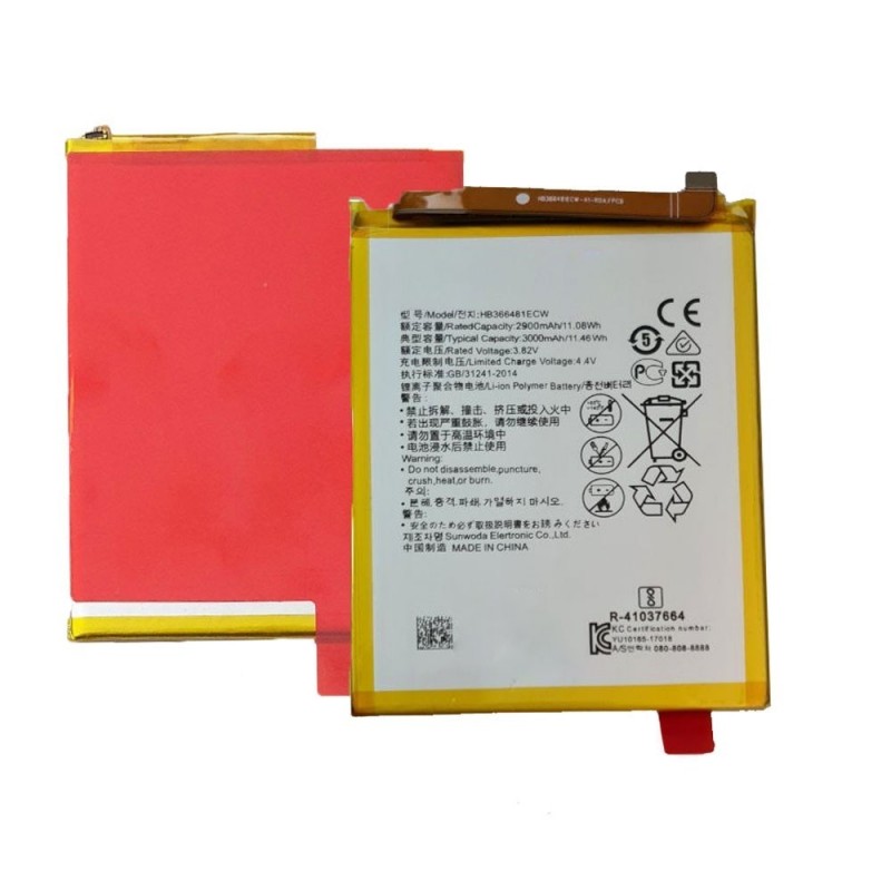  Compatible Battery for Huawei P9/P9 Lite/P8 Lite 2017/P10 Lite/P20 Lite/Honor 8/Honor 9 Lite/Y7 2018 | HB366481ECW
