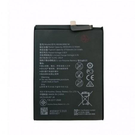 Product image Replacement Battery for Huawei Mate 20 Lite/Nova 5T/Honor view 10 Lite/Honor 8X/P10 Plus/Honor Play|HB386589ECW