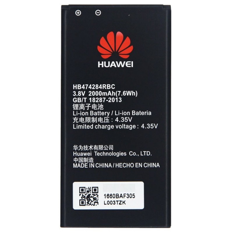 Batteria Compatibile per Huawei Y5 Y550 Y560 Y625 Y635 G521 G615 G620 C8816 | HB474284RBC 