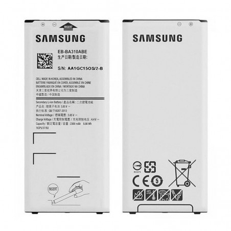 Scopri Batteria Compatibile per Samsung Galaxy A3 2016 SM-A310F | EB-BA310ABE in dettaglio