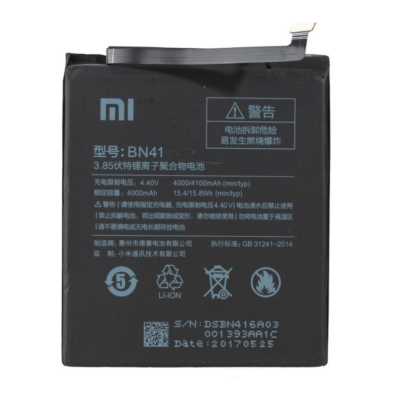 Batteria Compatibile per Xiaomi REDMI NOTE 4 | BN41 