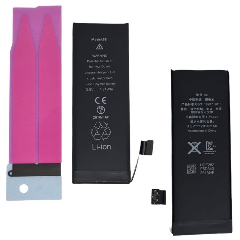 Batteria Compatibile per Apple iPhone 5s MAGGIORATA - 2010mAh