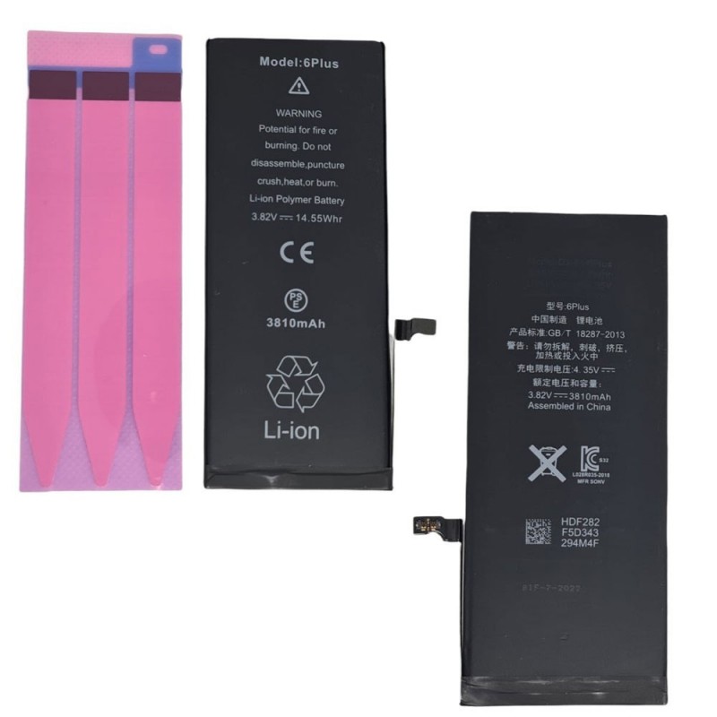 Compatible Battery for Apple iPhone 6 Plus - 3810mAh