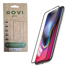 Scopri ROVI Vetro Temperato GLASS 3D Full Glue Per iPhone 15 PRO in dettaglio