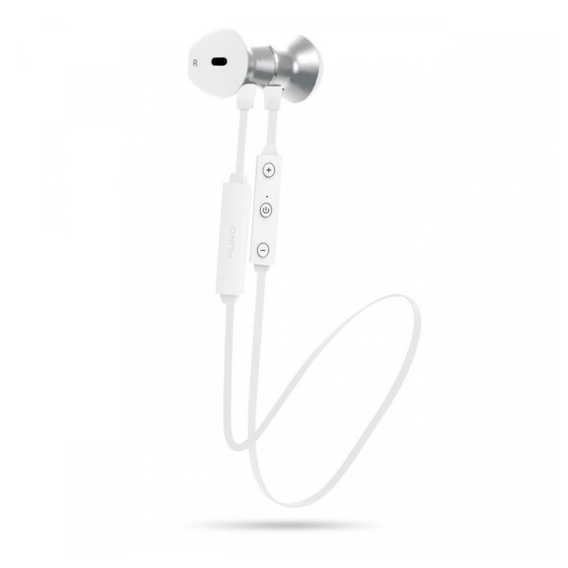 Puro Auricolare Bluetooth "Magnet Pod Earphones" BTIPHF08 Stereo | Nero e Bianco