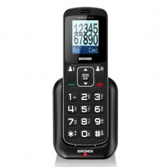 Buy Brondi Amico Home Telefono Cellulare Senior CONTROLLO REMOTO | Nero online