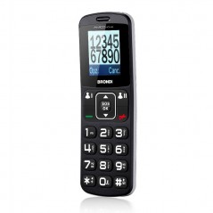 BRONDI AmicoHome Senior Cell Phone DualSim Remote Control | Black