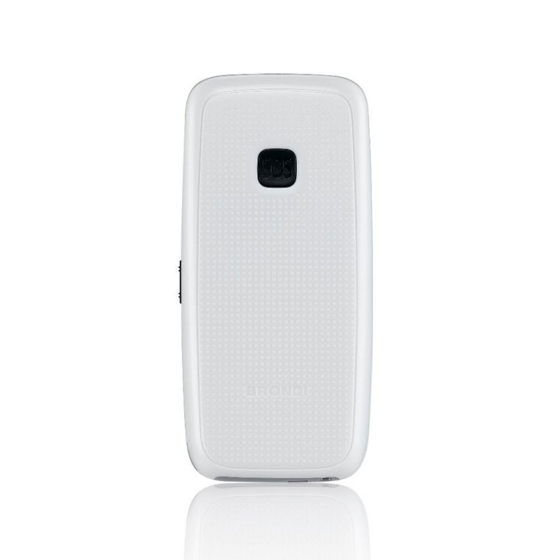 BRONDI Amico Unico Senior Cell Phone with Dual SIM, Expandable Memory, Remote Control | White BRONDI Amico Unico Senior Cell Phone with Dual SIM, Expandable Memory, Remote Control | White
