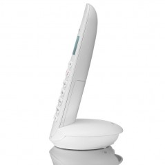 Brondi Brondi LOTUS Telefono Cordless Vivavoce Eco Dect Sveglia Rubrica | Bianco for sale