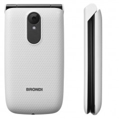 Compra Brondi MAGNUM 4 Cellulare GSM QUADRI band Maxi Display Dual Sim Fotocamera | Bianco online