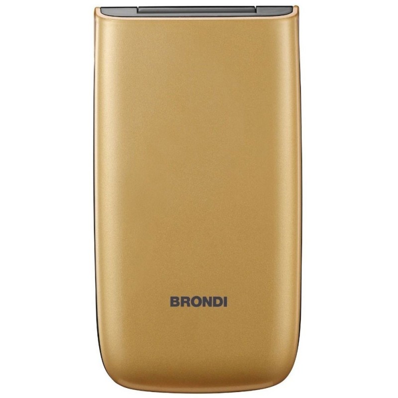 Brondi MAGNUM 4 Cellulare GSM QUADRI band Maxi Display Dual Sim Fotocamera | Gold Brondi MAGNUM 4 Cellulare GSM QUADRI band Maxi Display Dual Sim Fotocamera | Gold