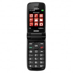 Immagine prodotto Brondi MAGNUM 4 Cellulare GSM QUADRI band Maxi Display Dual Sim Fotocamera | Nero