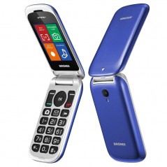 Brondi Brondi STONE+ Cellulare Ultra Sottile Dual Sim Fotocamera da 1.3Mp con LED FLASH | Blu for sale