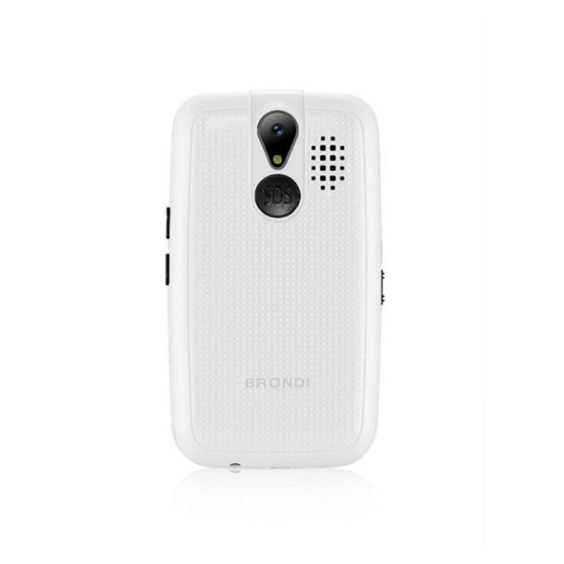 BRONDI Fabulous Friend Senior Cell Phone DualSim GSM Quad Band | White BRONDI Fabulous Friend Senior Cell Phone DualSim GSM Quad Band | White