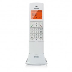 Compra BRONDI LEMURE Telefono Cordless Grande Display Retroilluminato Menù Intuitivo | Bianco online