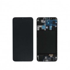 Display LCD OLED (FULL SIZE) + Frame Per Samsung Galaxy A20 SM-A205