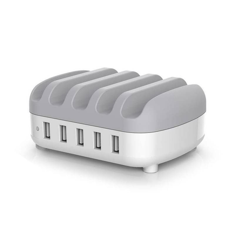 ORICO 5-Port USB Charging Station 5V 2.4A - 40W Multifunctional ORICO 5-Port USB Charging Station 5V 2.4A - 40W Multifunctional
