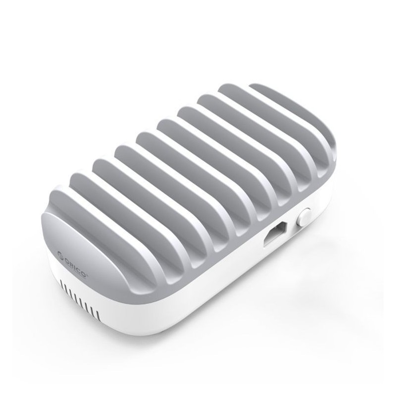 ORICO Stazione di ricarica 10 posti Multifunzione USB 5V 2.4A - 120W