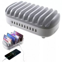 Scopri ORICO Stazione di ricarica 10 posti Multifunzione USB 5V 2.4A - 120W in dettaglio