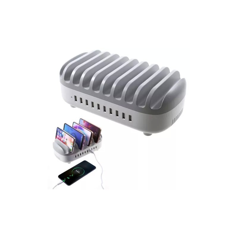 ORICO Stazione di ricarica 10 posti Multifunzione USB 5V 2.4A - 120W