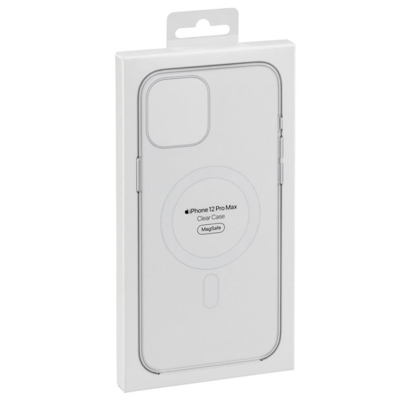 Apple Clear Case Custodia MagSafe MHLN3ZM/A Cover Per iPhone 12 Pro Max | Trasparente Apple Clear Case Custodia MagSafe MHLN3ZM/A Cover Per iPhone 12 Pro Max | Trasparente