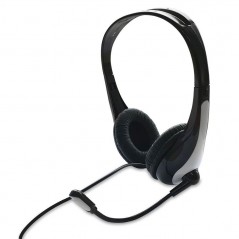 Product image Atlantis Cuffie + Microfono P003-VA5100-G con Regolatore di Volume