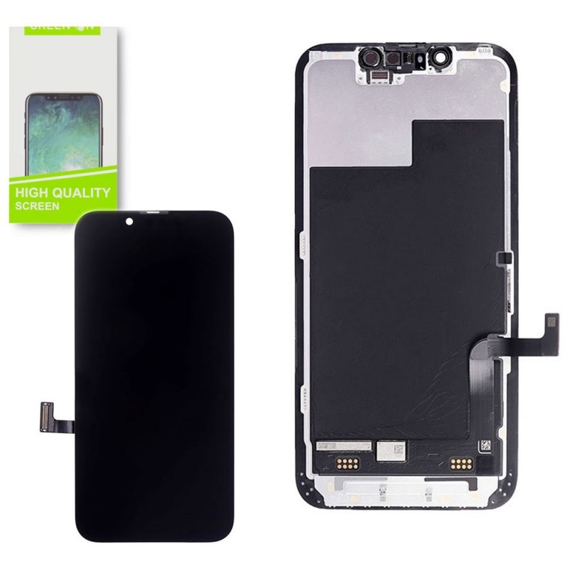 Display LCD GREEN ON Premium Plus HARD OLED Per iPhone 13 Mini