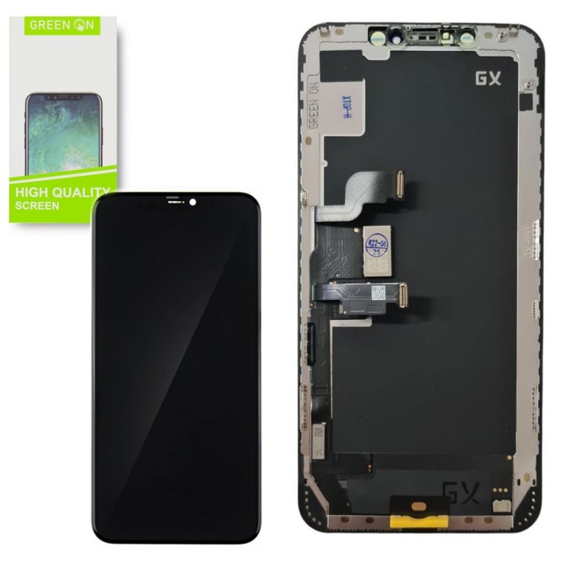 GREEN ON Premium Plus HARD OLED LCD Display For iPhone XS MAX